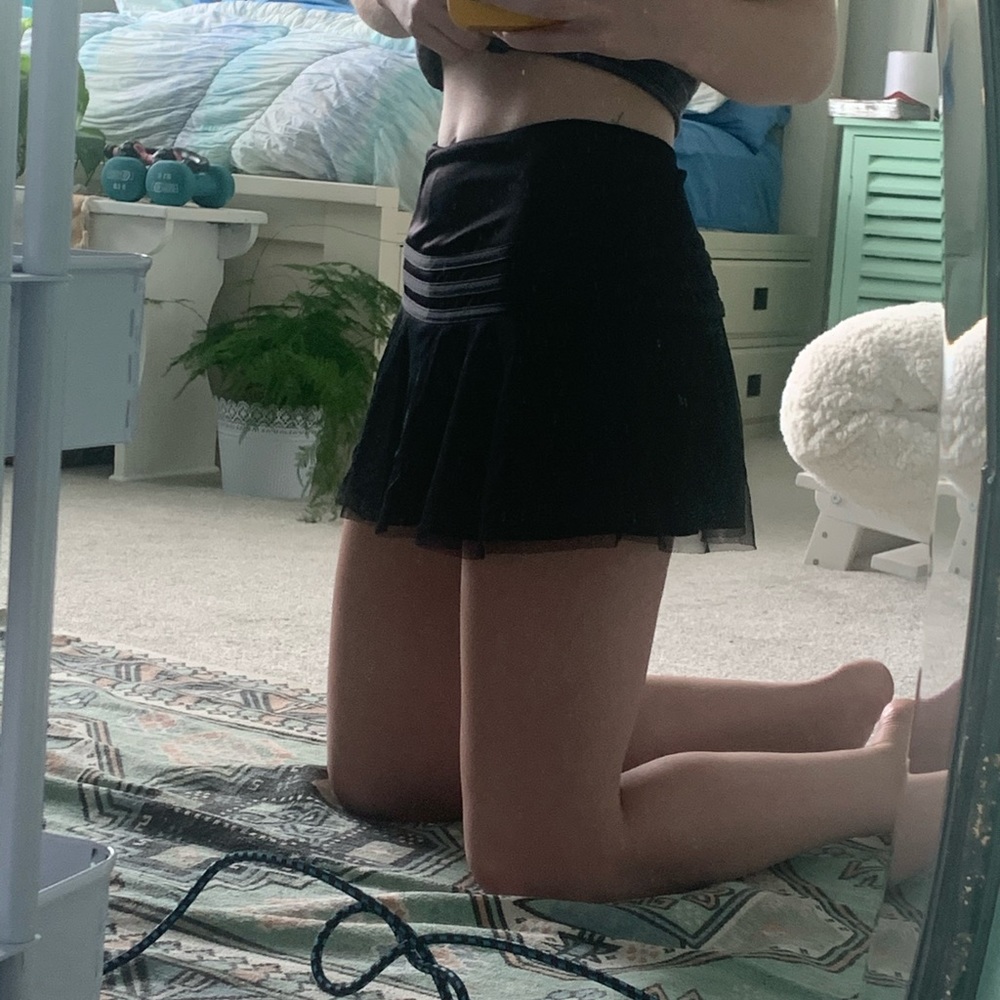 Adidas Black Tennis Skirt